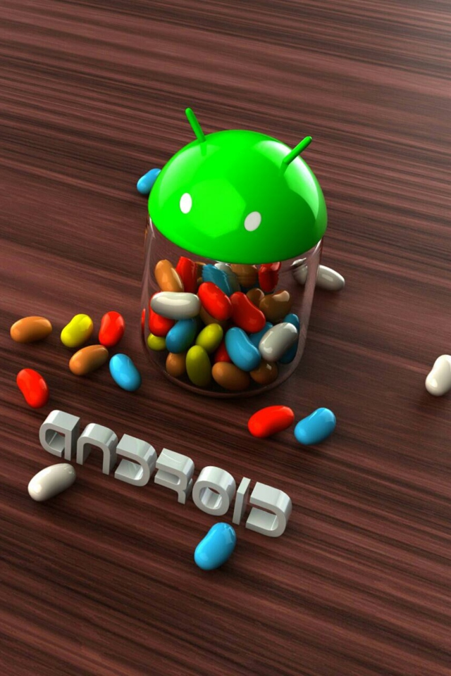 Android Jelly Bean wallpaper 640x960