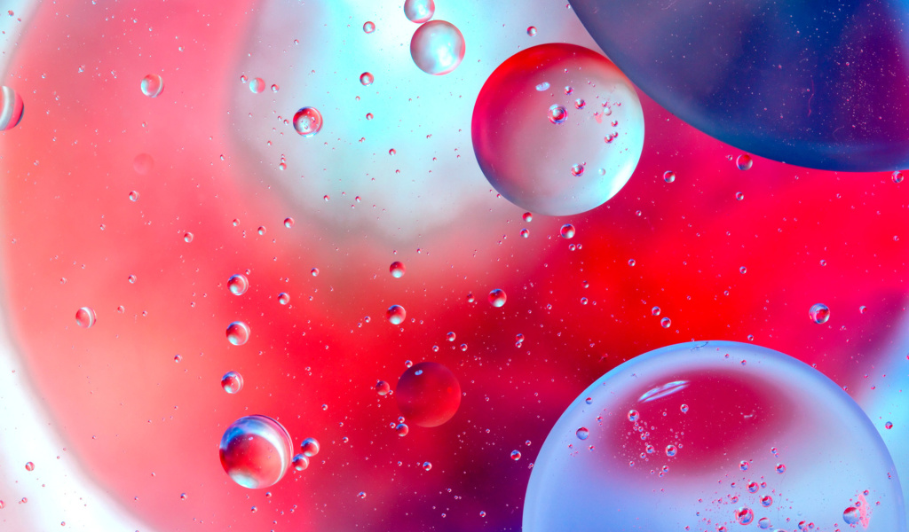 Screenshot №1 pro téma Colorful Bubbles 1024x600