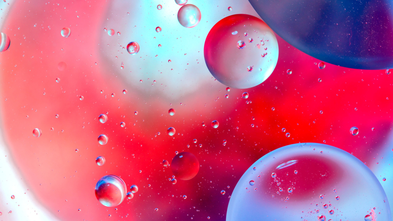 Screenshot №1 pro téma Colorful Bubbles 1600x900