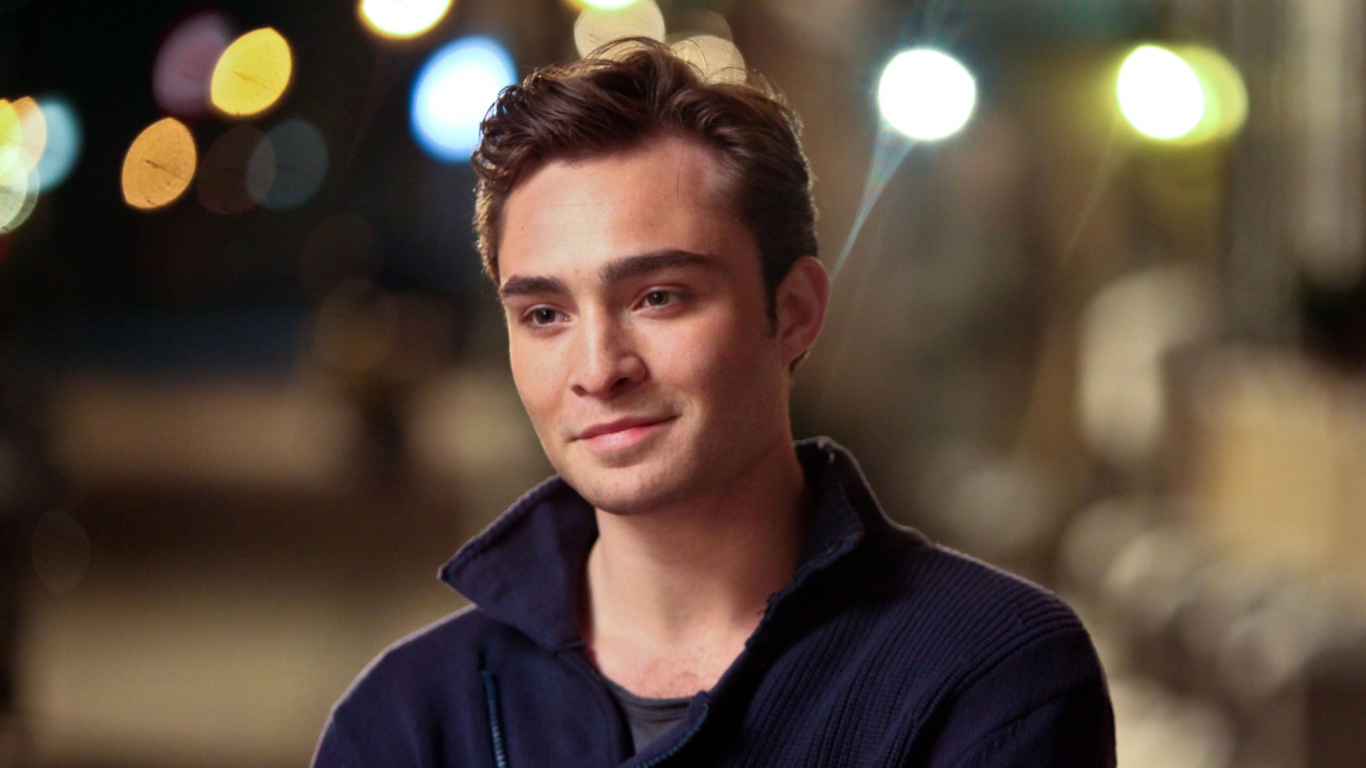 Screenshot №1 pro téma Ed Westwick - Chuck Bass 1366x768