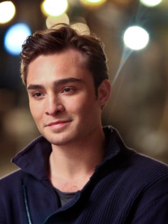 Das Ed Westwick - Chuck Bass Wallpaper 240x320