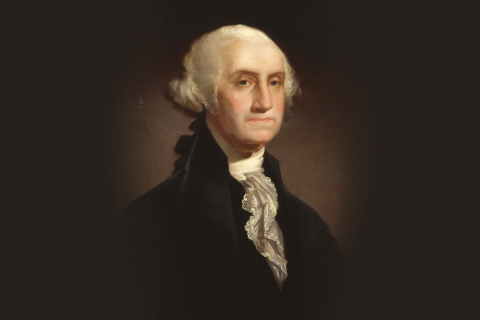 Das George Washington Wallpaper 480x320