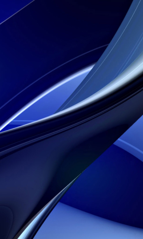 Blue Abstract wallpaper 480x800