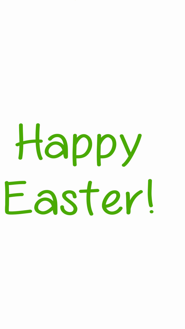 Das Happy Easter Wallpaper 640x1136