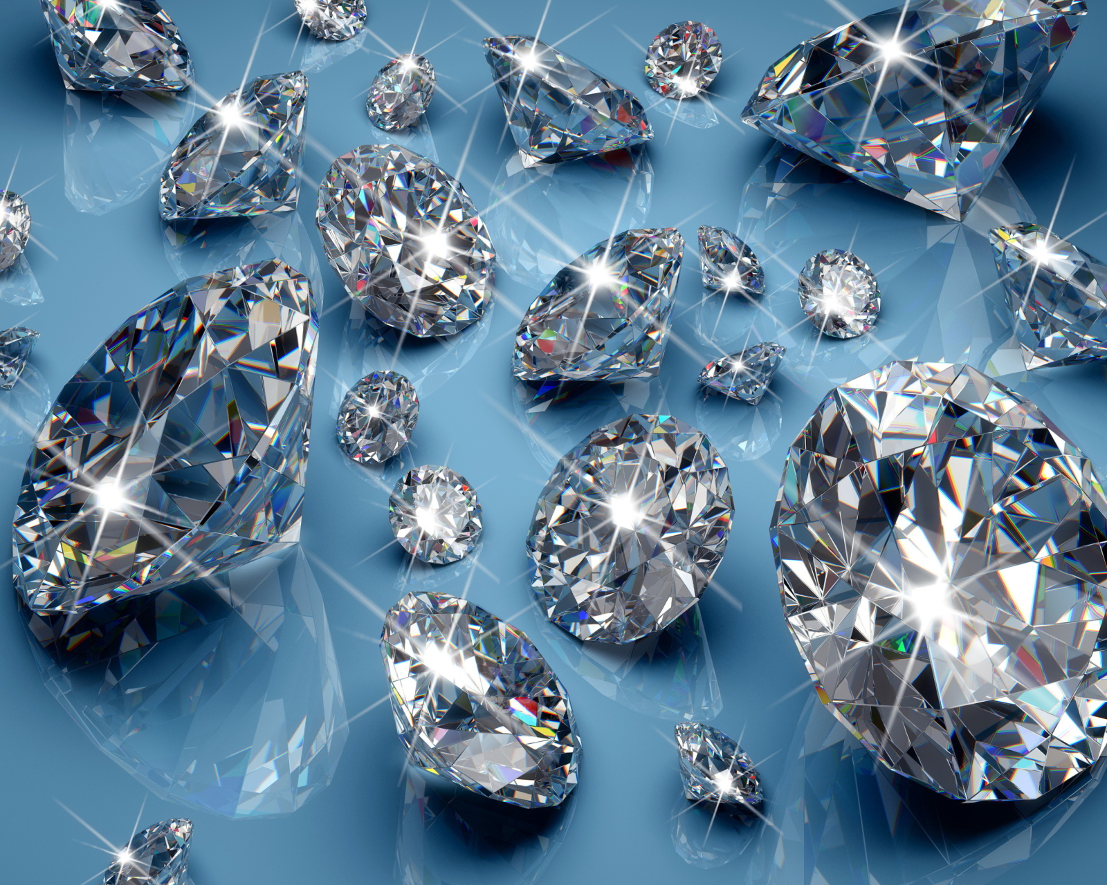 Sparkling Diamonds wallpaper 1600x1280