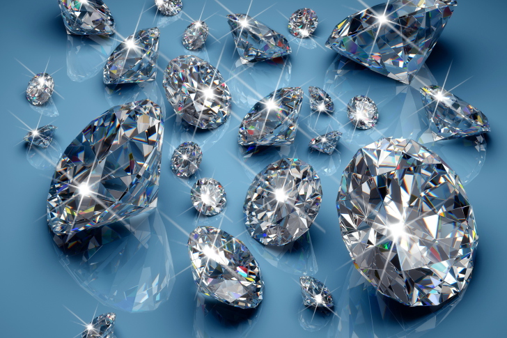Das Sparkling Diamonds Wallpaper