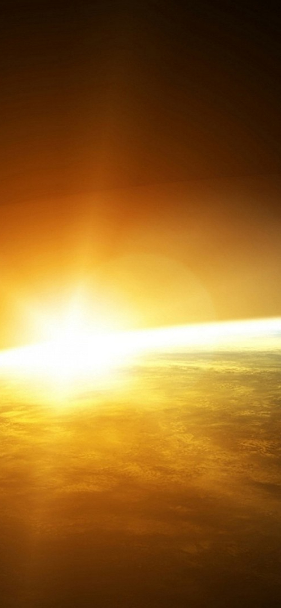 Sunrise In Outer Space wallpaper 1170x2532