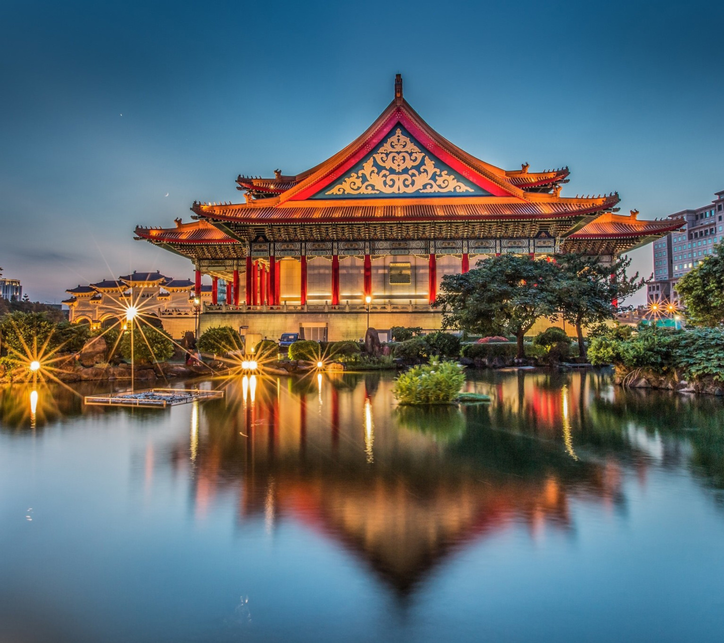 Sfondi Taipei Longshan Temple 1440x1280