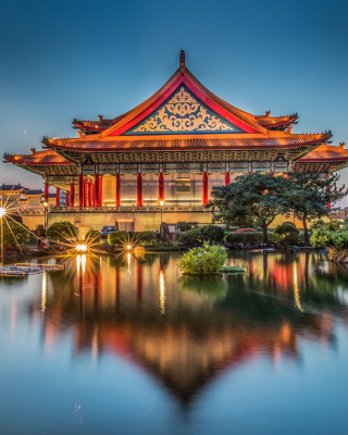 Taipei Longshan Temple - Obrázkek zdarma pro 480x800