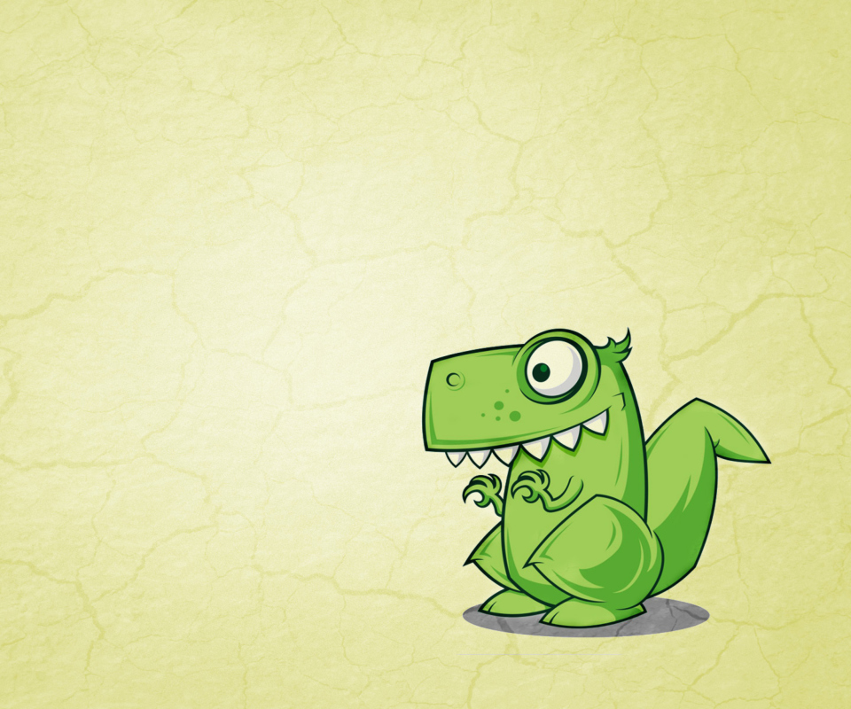 Fondo de pantalla Dinosaur Illustration 960x800