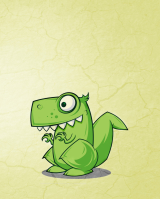 Dinosaur Illustration - Obrázkek zdarma pro Nokia Asha 311