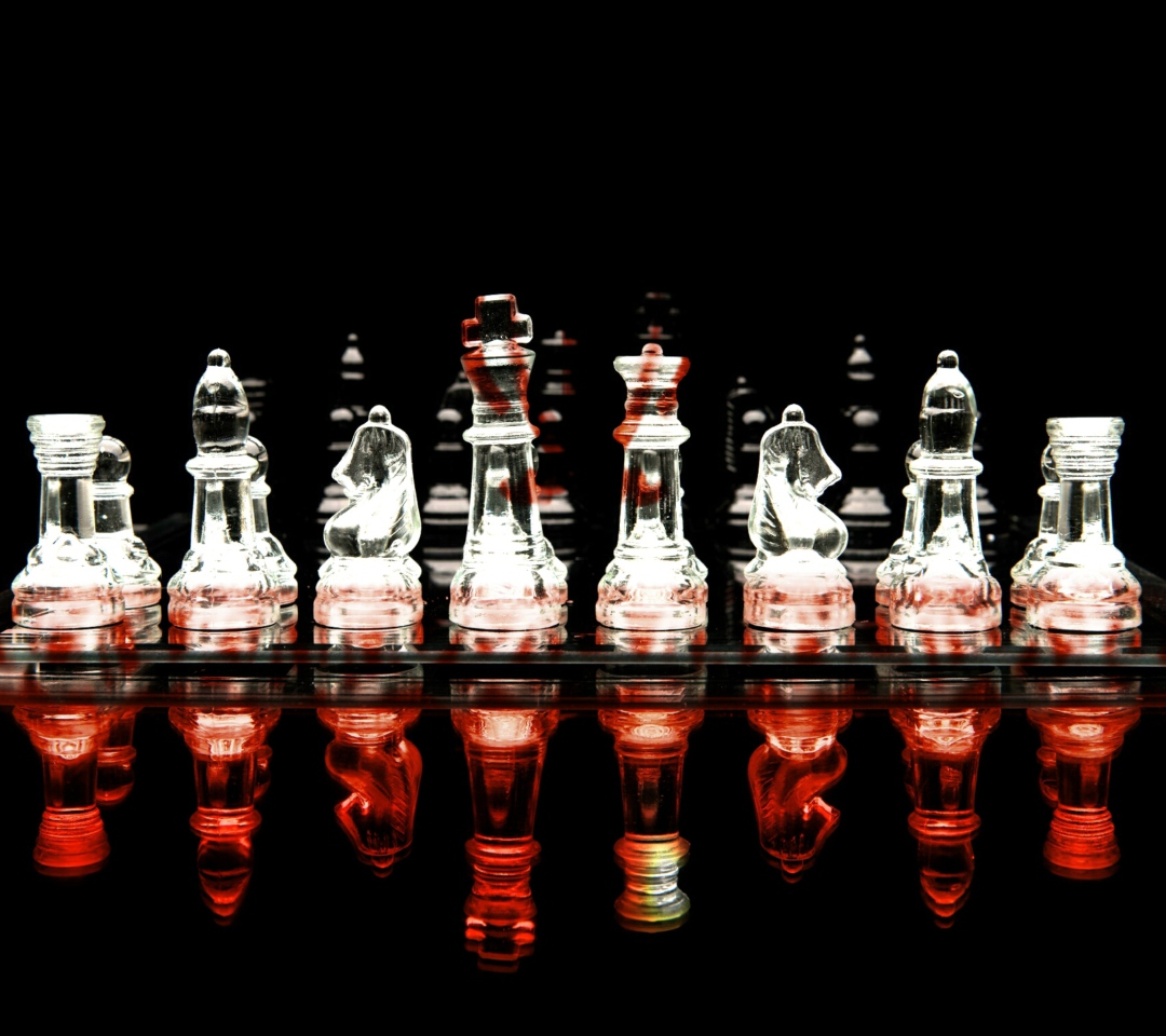 Das Glass Chess Wallpaper 1080x960