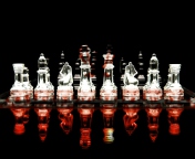 Das Glass Chess Wallpaper 176x144
