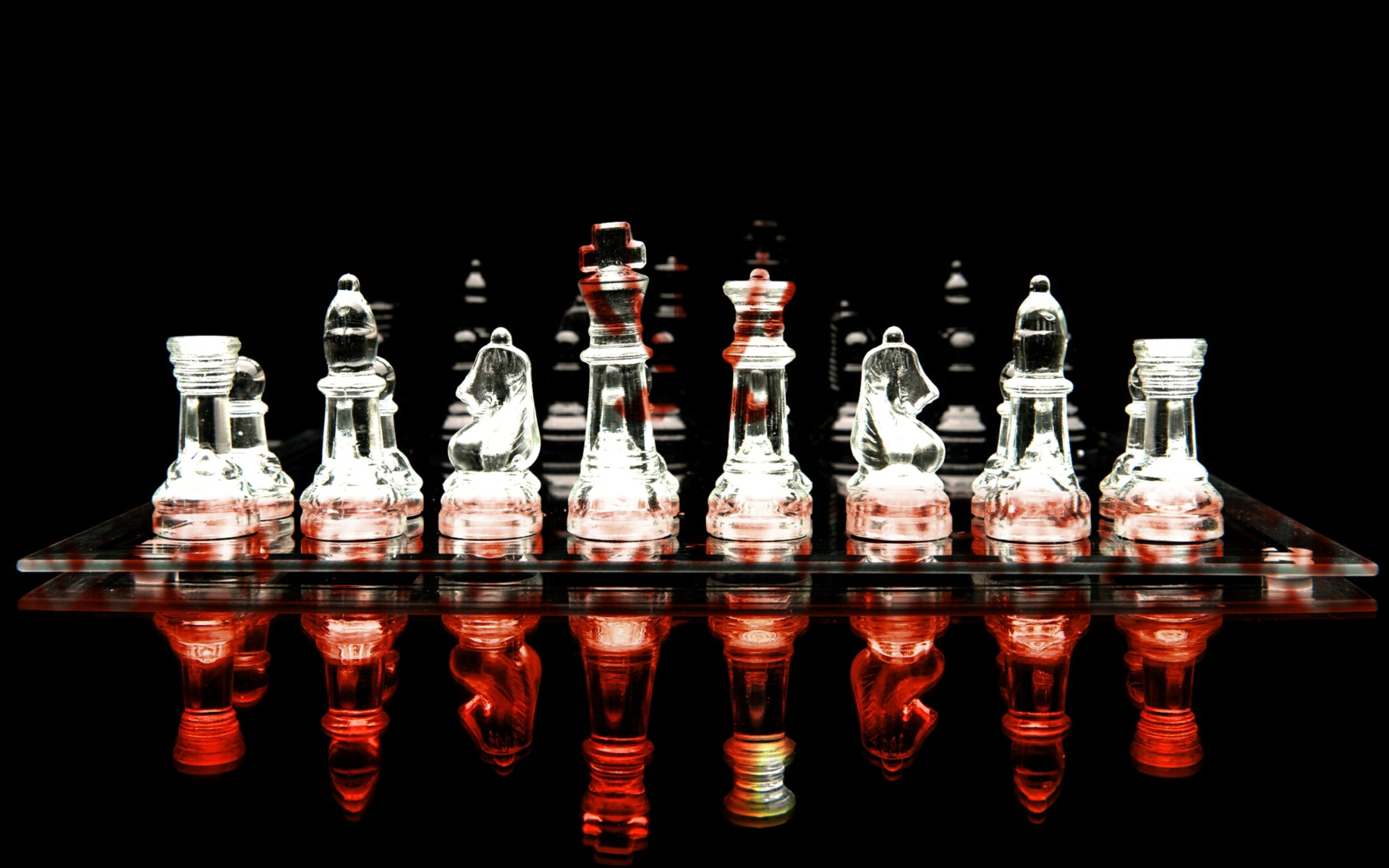 Sfondi Glass Chess 1920x1200