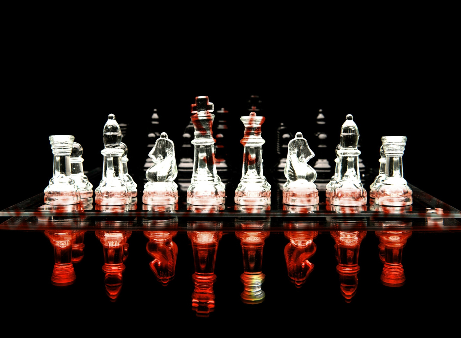 Glass Chess wallpaper 1920x1408