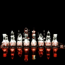 Обои Glass Chess 208x208