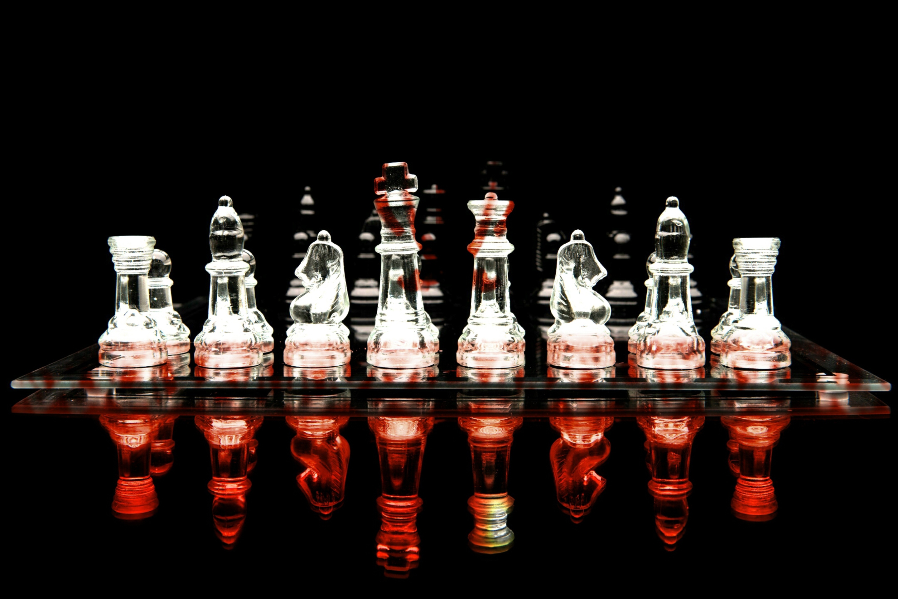 Glass Chess wallpaper 2880x1920