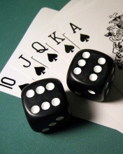 Gambling Dice and Cards screenshot #1 176x220