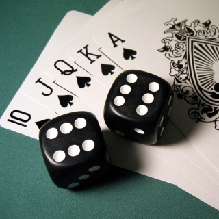 Gambling Dice and Cards - Obrázkek zdarma pro iPad mini 2