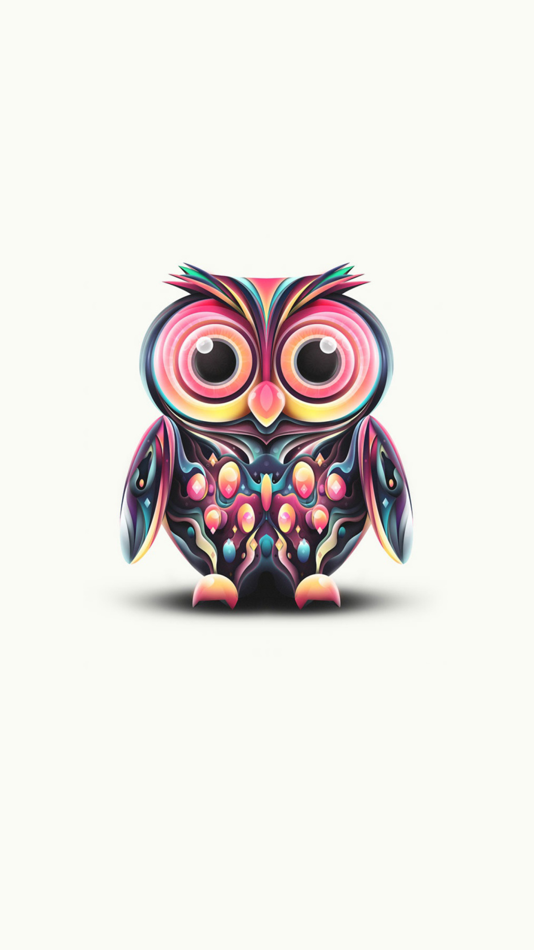 Screenshot №1 pro téma Owl Illustration 1080x1920