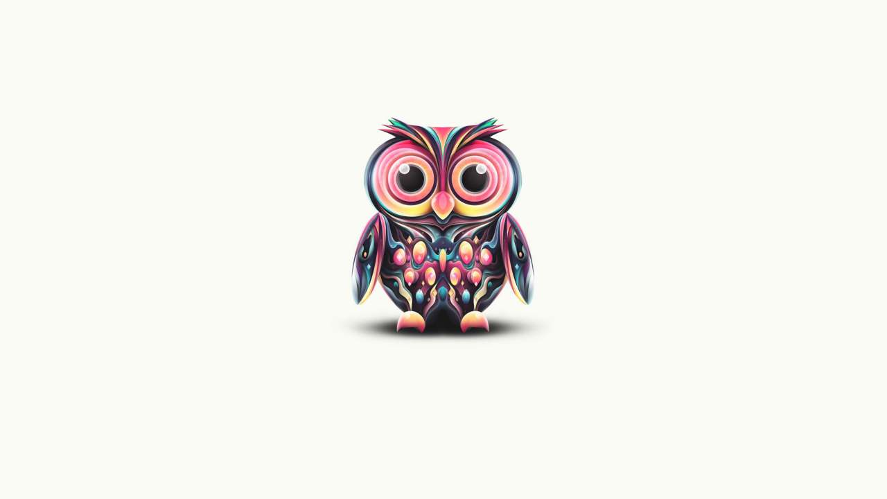 Screenshot №1 pro téma Owl Illustration 1280x720