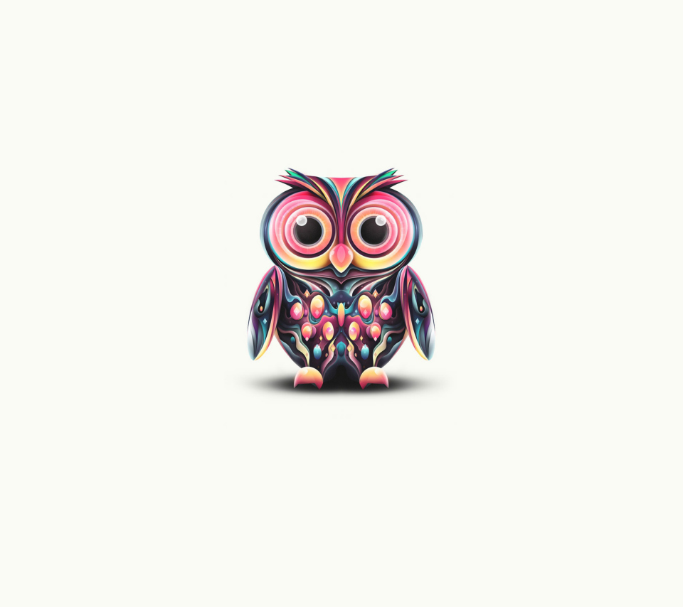 Owl Illustration wallpaper 960x854