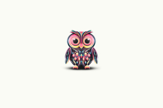 Owl Illustration Wallpaper for Android, iPhone and iPad