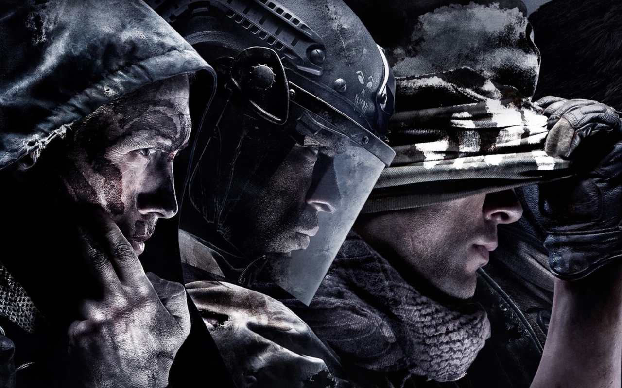 Das Call of Duty Ghosts Wallpaper 1280x800