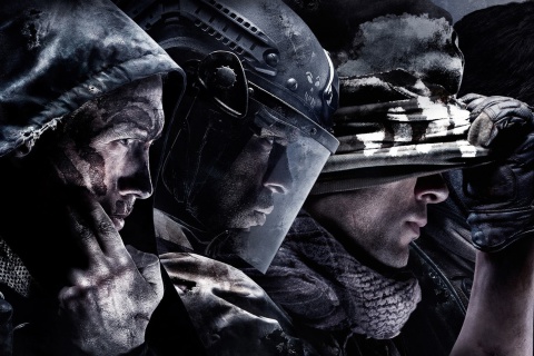 Call of Duty Ghosts wallpaper 480x320