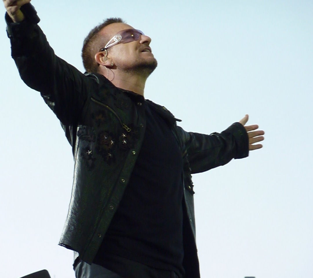 Das Bono U2 Wallpaper 1080x960