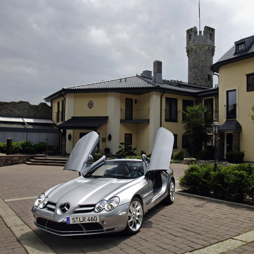 Fondo de pantalla Mercedes Benz Slr Mclaren Roadster 1024x1024