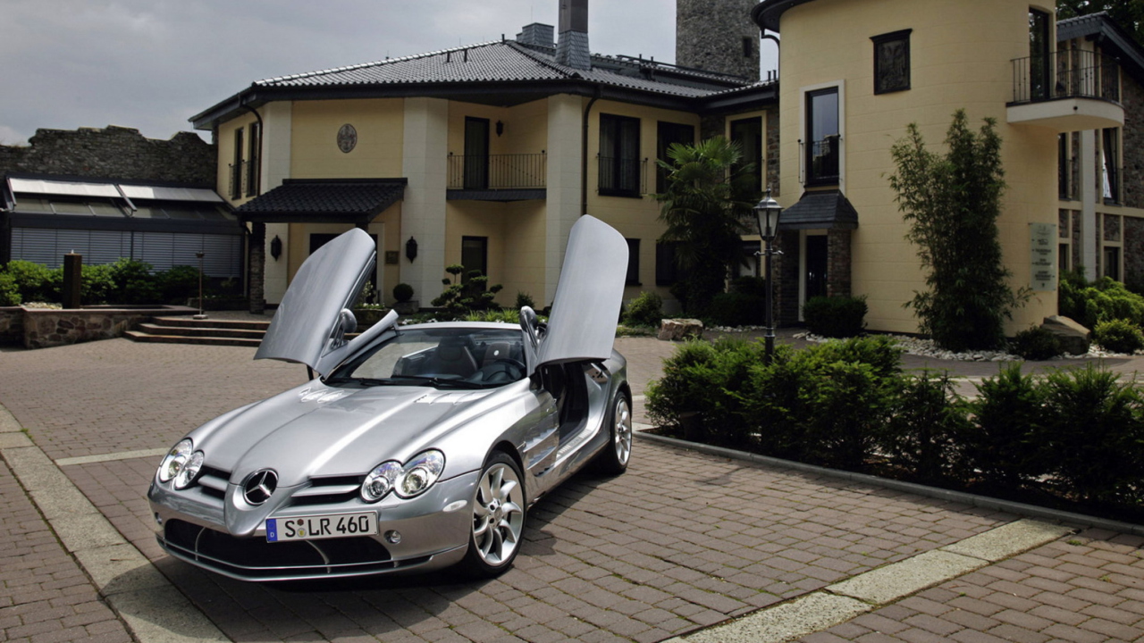 Fondo de pantalla Mercedes Benz Slr Mclaren Roadster 1280x720