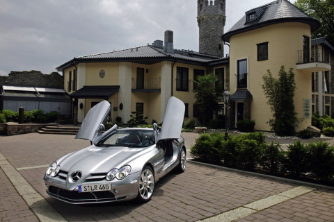 Mercedes Benz Slr Mclaren Roadster screenshot #1 480x320