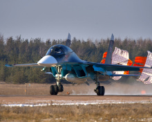 Fondo de pantalla Su34 Sukhoi 220x176