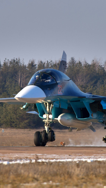 Das Su34 Sukhoi Wallpaper 360x640