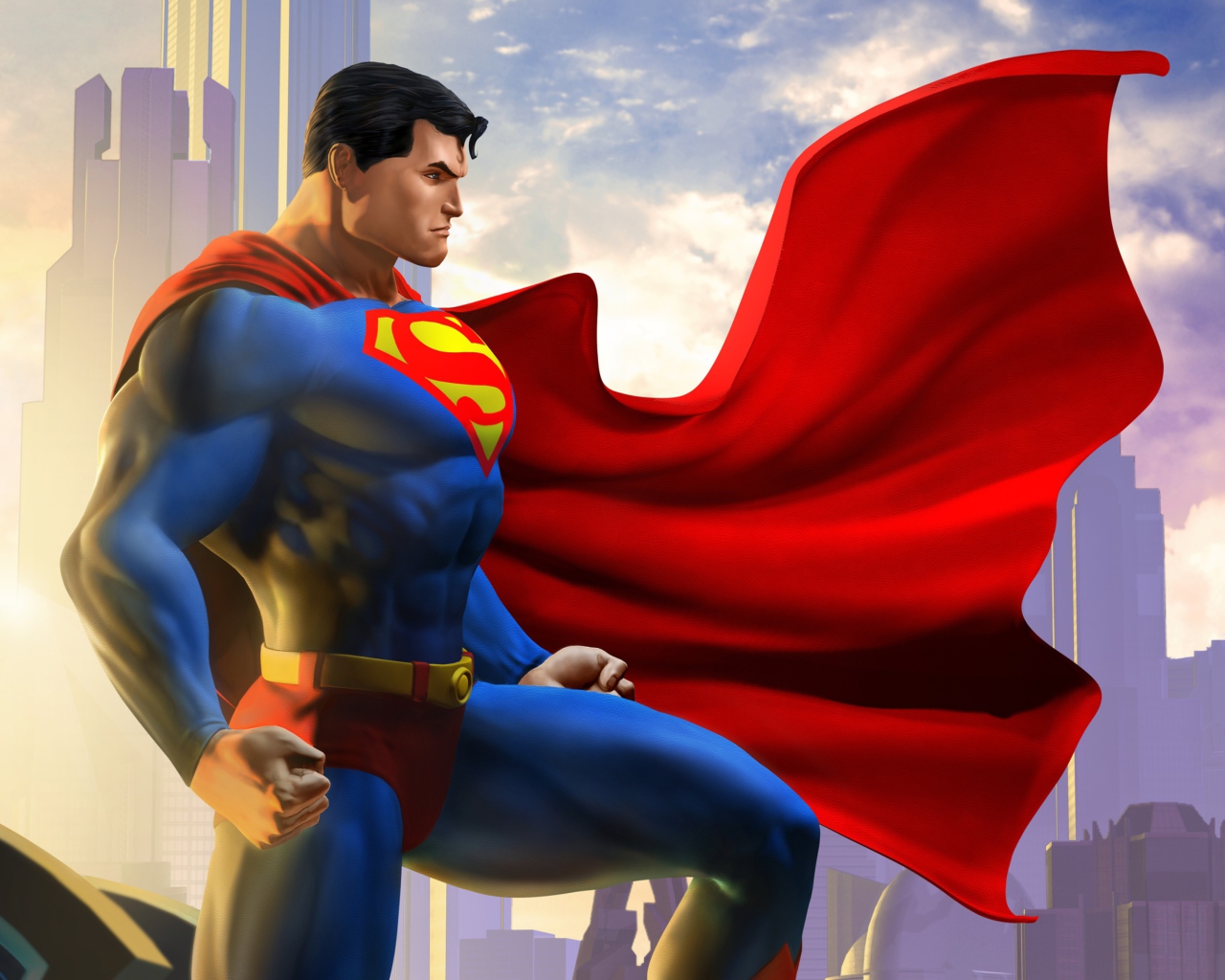 Superman Dc Universe Online wallpaper 1280x1024