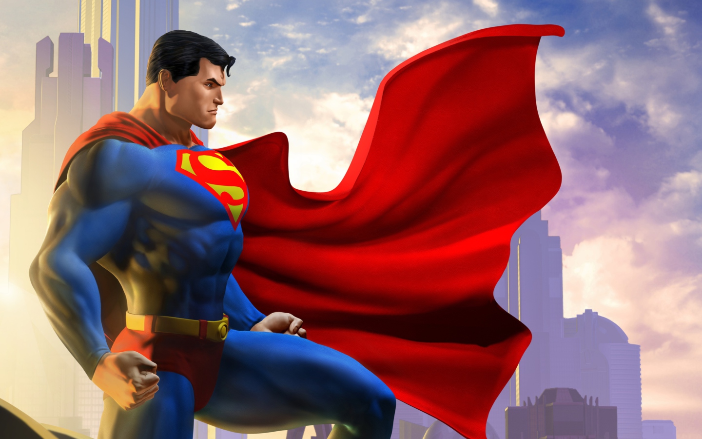 Superman Dc Universe Online wallpaper 1440x900