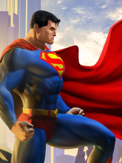 Sfondi Superman Dc Universe Online 240x320