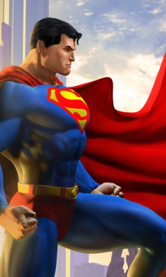 Sfondi Superman Dc Universe Online 240x400