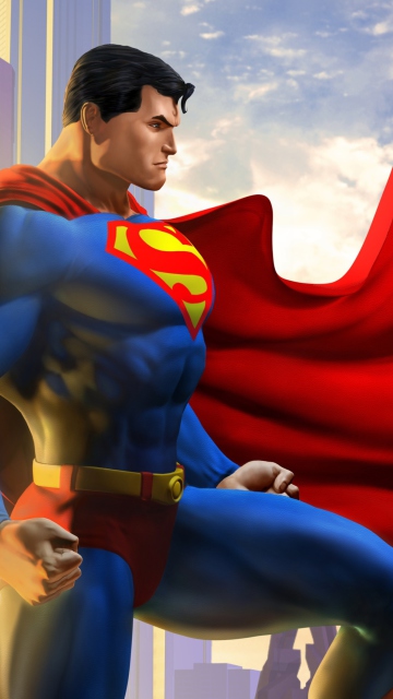 Fondo de pantalla Superman Dc Universe Online 360x640