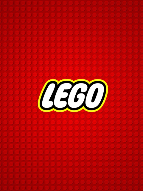 Lego Logo wallpaper 480x640