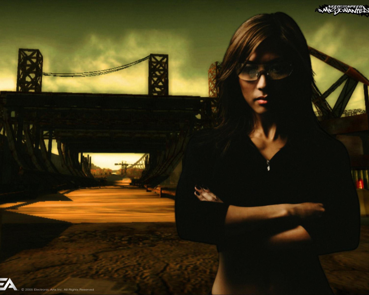 Screenshot №1 pro téma Need for Speed Most Wanted 1280x1024