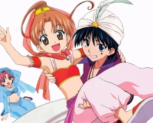 Screenshot №1 pro téma Anime Gakuen Alice 220x176