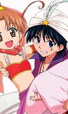 Fondo de pantalla Anime Gakuen Alice 240x400