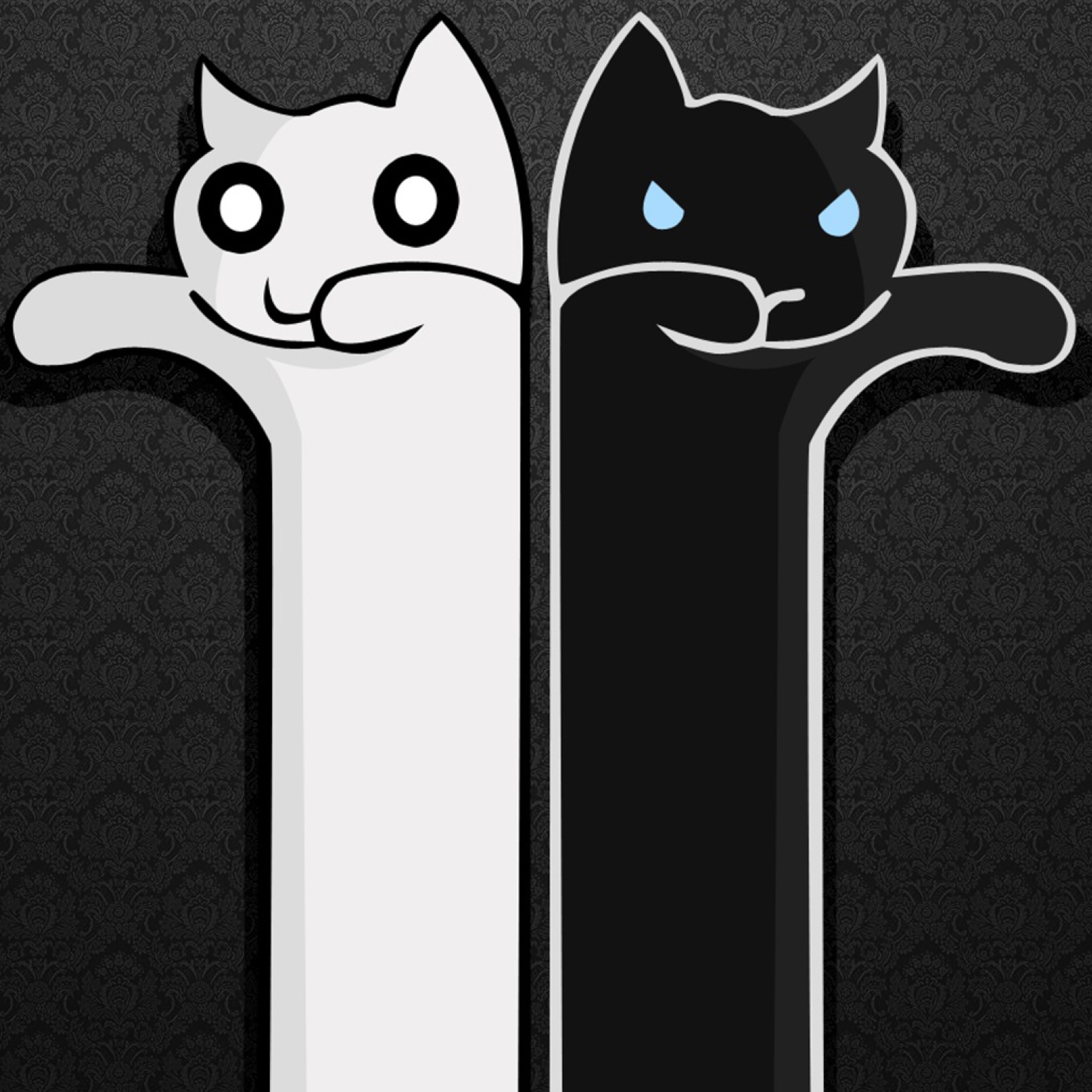 Fondo de pantalla Zombie Cats 2048x2048