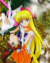 Fondo de pantalla Sailormoon Girls 176x220