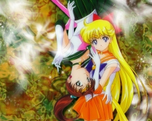 Das Sailormoon Girls Wallpaper 220x176