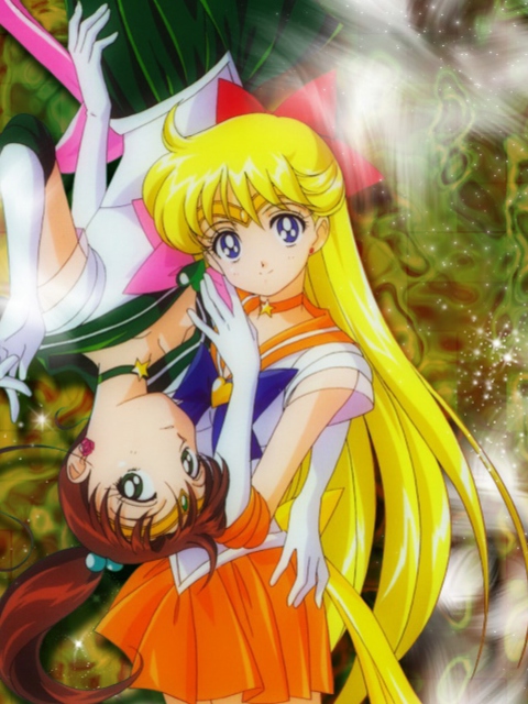 Обои Sailormoon Girls 480x640