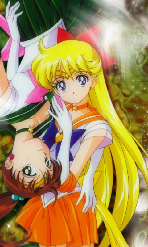 Das Sailormoon Girls Wallpaper 480x800