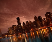 Screenshot №1 pro téma Manhattan Reflections 176x144